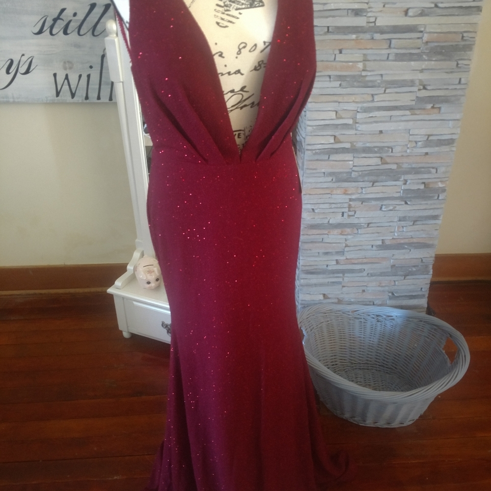Blush Sangria Evening / Prom gown - dress